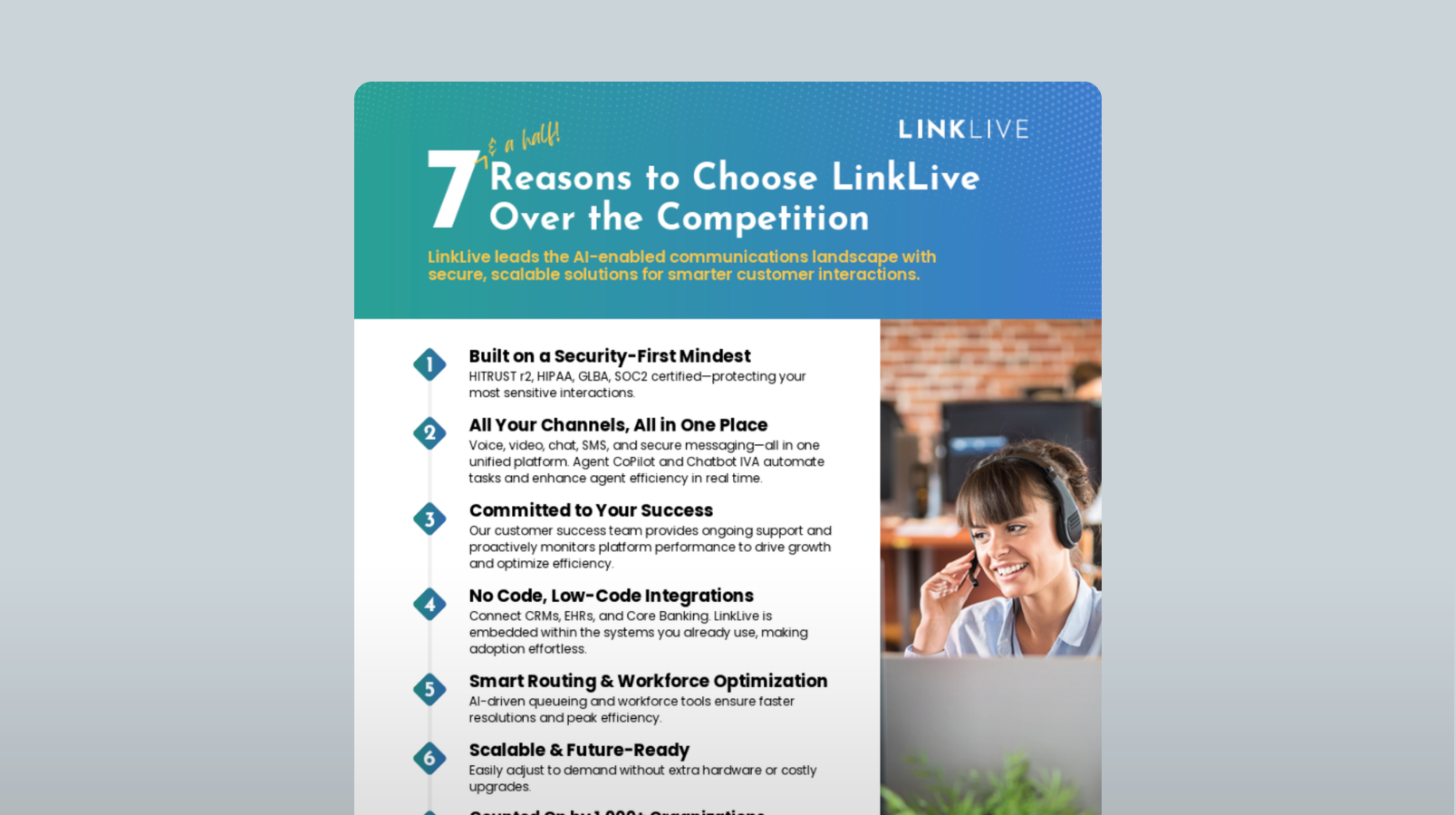 7 Reasons to Choose LinkLive - Thumbnail - No Label