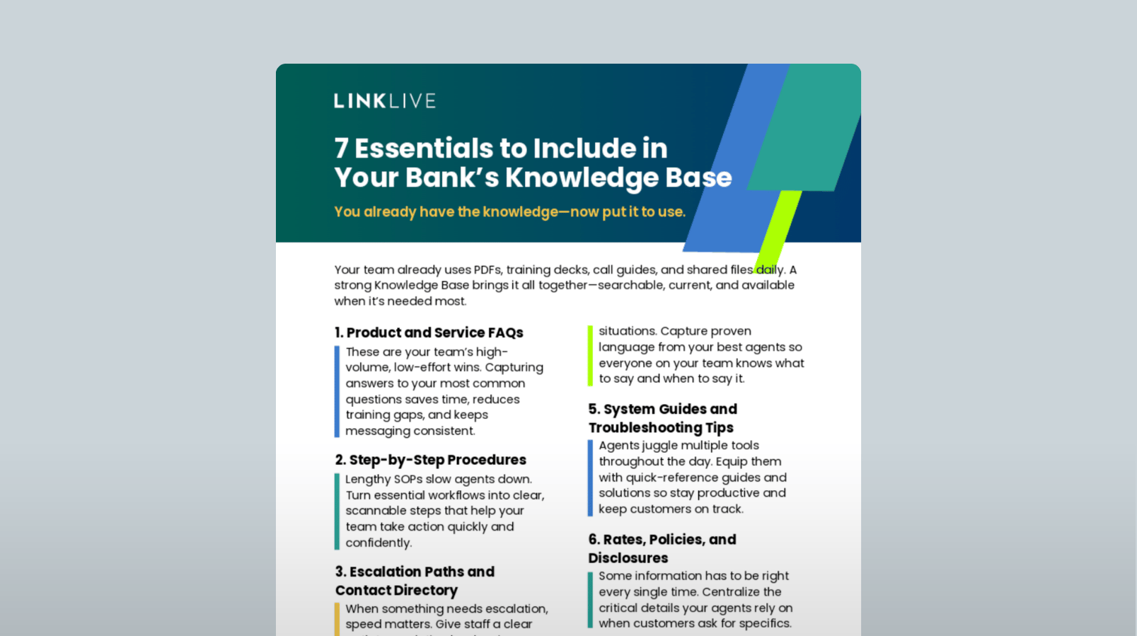 Knowledge Base 7 Essentials - Thumbnail - No Label