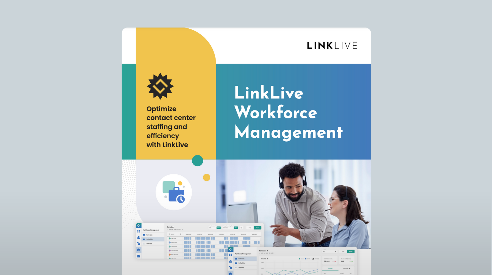 LinkLive Workforce Management Brochure - Thumbnail - No Label